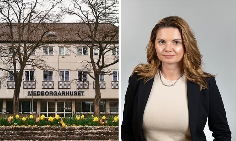 Sara Vestering (M) vill ha gräddfil till sjukvård. Bild: Janne Matt/Riktpunkt, Burlövs kommun